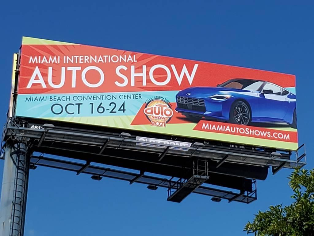 Miami International Auto Show - Outdoor Billboard