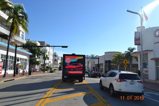 Miami Auto Show- Mobile Billboard