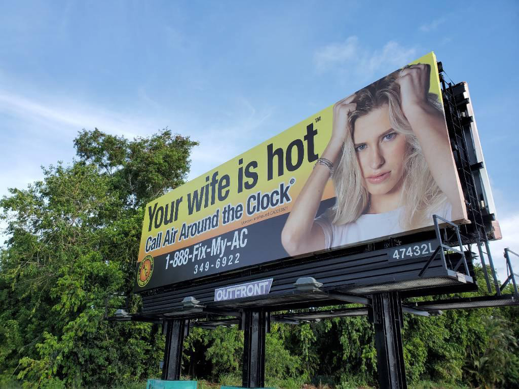 Air Around The Clock - Outdoor Billboards