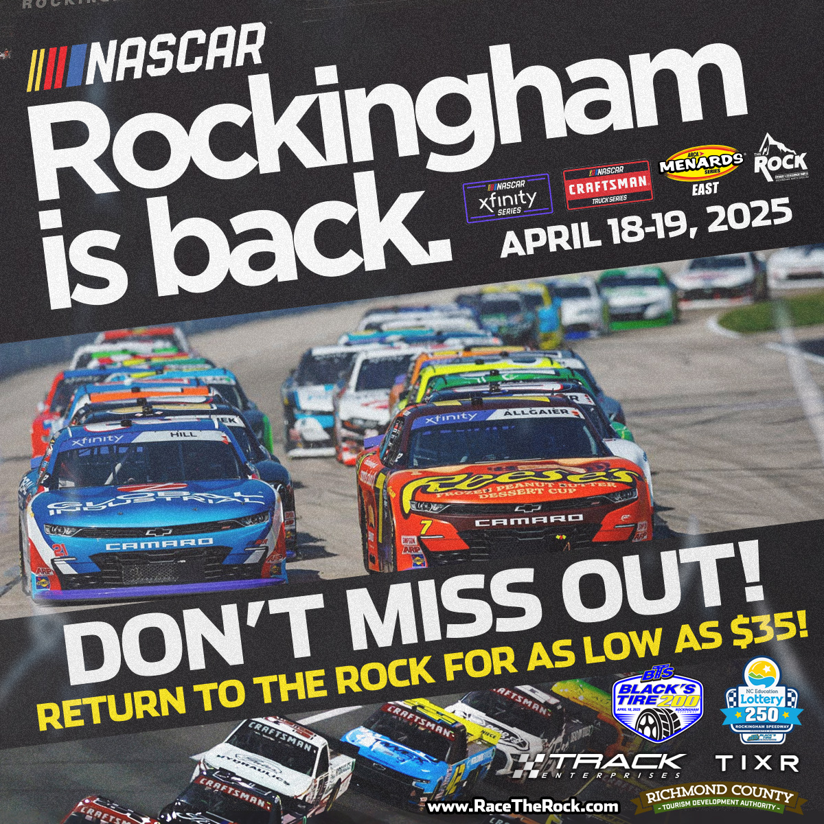 Rockingham Race Social Media Post