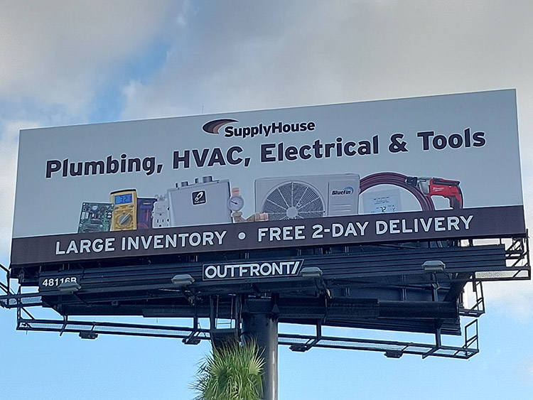 SupplyHouse Billboard